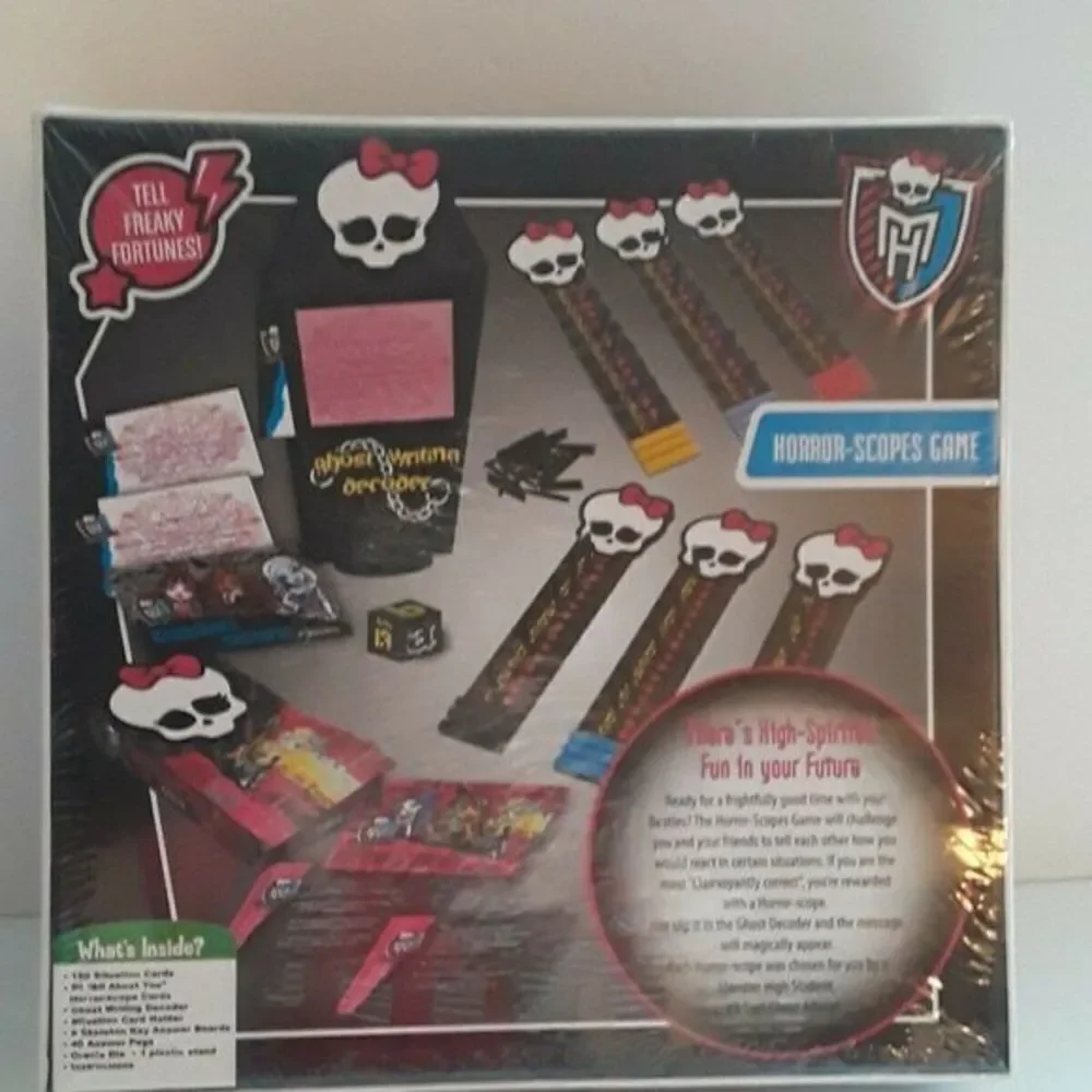 New Mattel Monster High Horror Scopes Game‎ Hallowe
